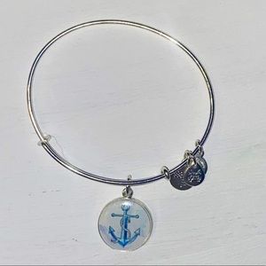 Alex and Ani anchor bangle